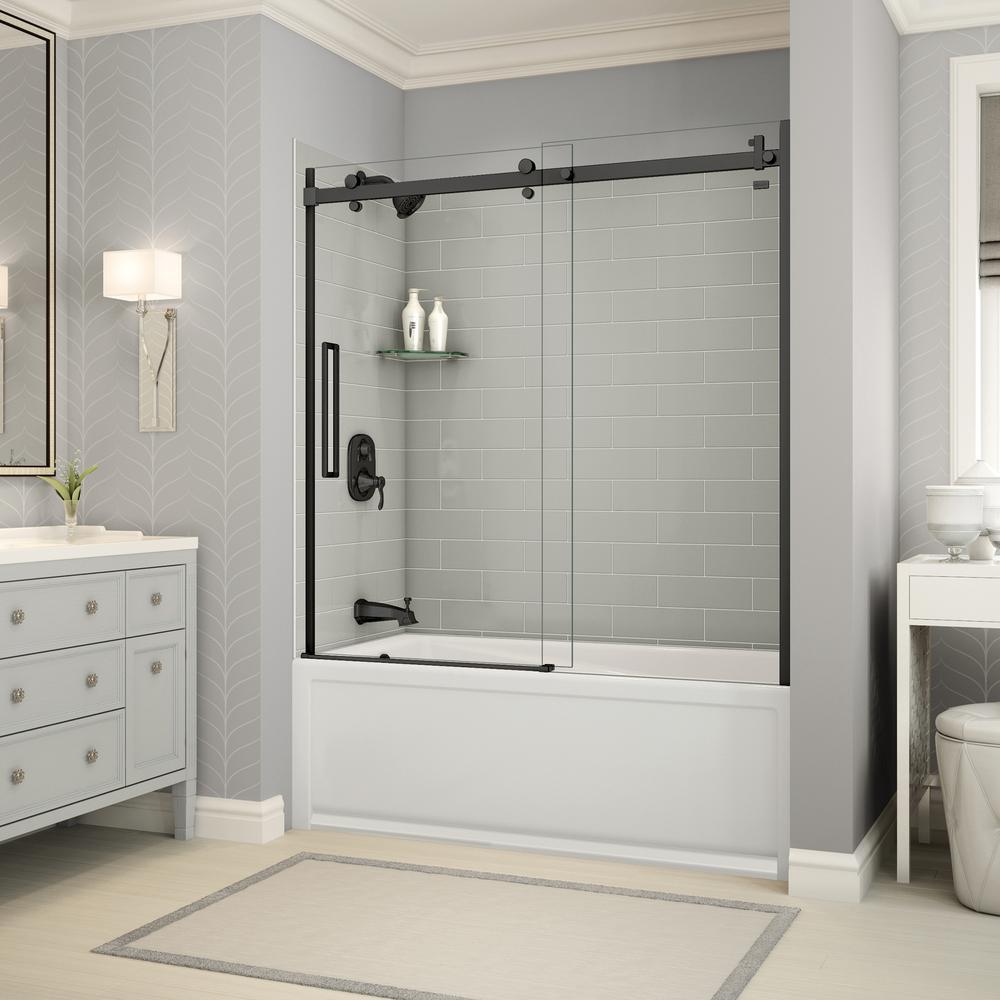 Maax Bath Shower Kit Grey 7987