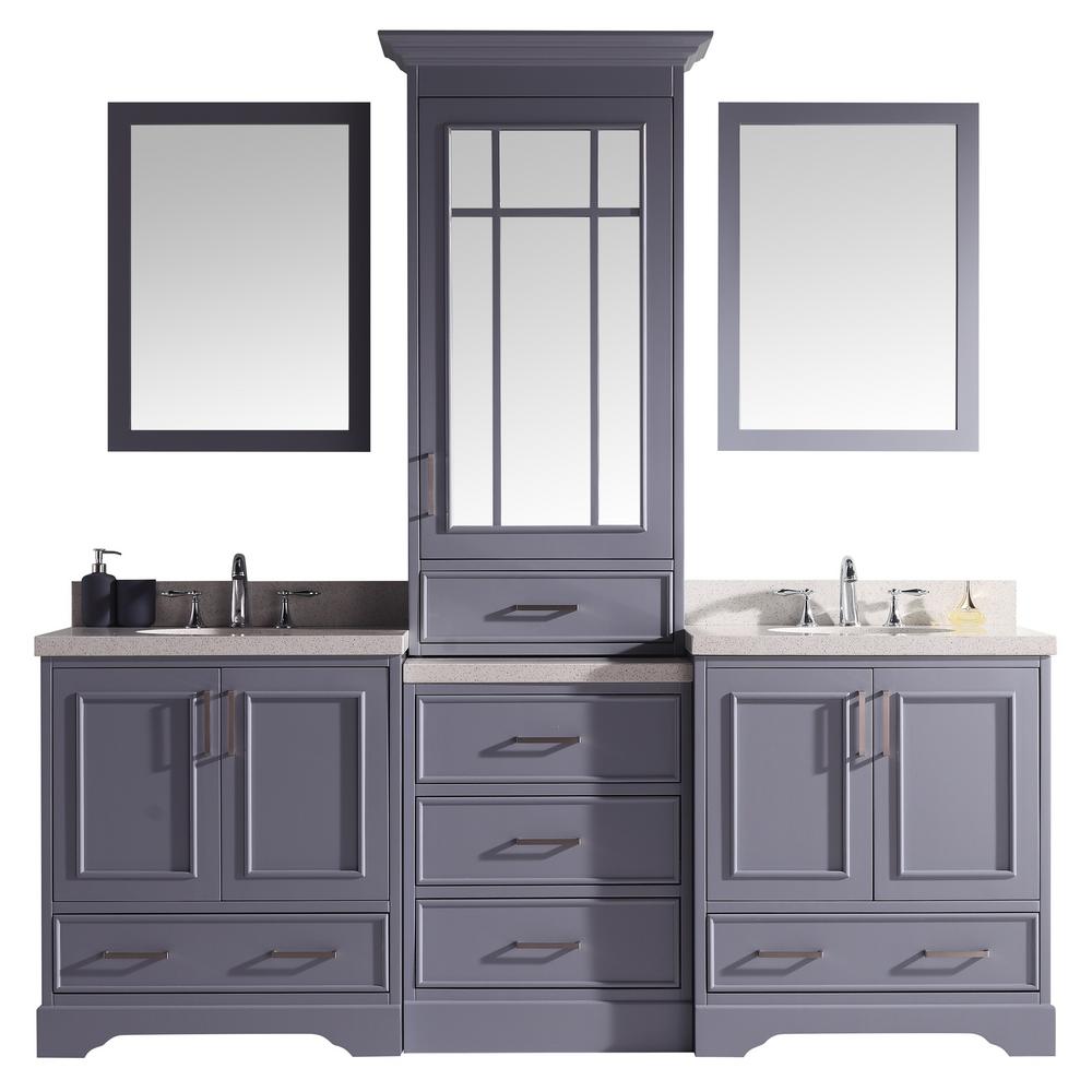 Ariel Bath Vanity Basin Mirrors Bathroom Furniture Sets