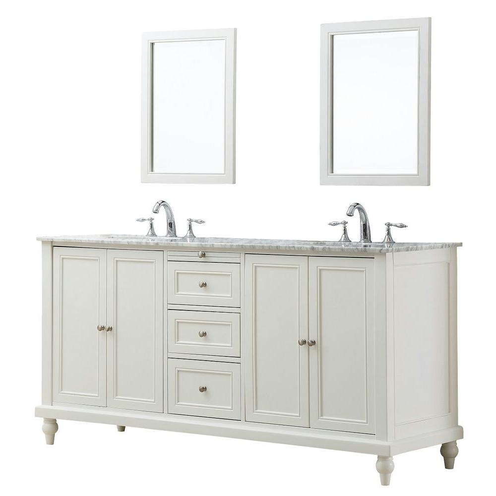 Direct Vanity Sink Double Vanity Marble Top Mirrors Bathroom Vanities