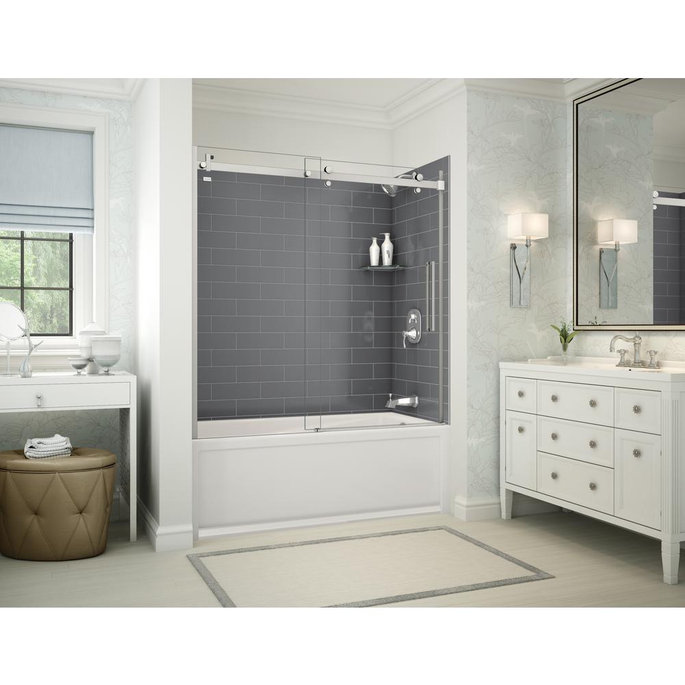 Maax Bath Shower Door Chrome 723
