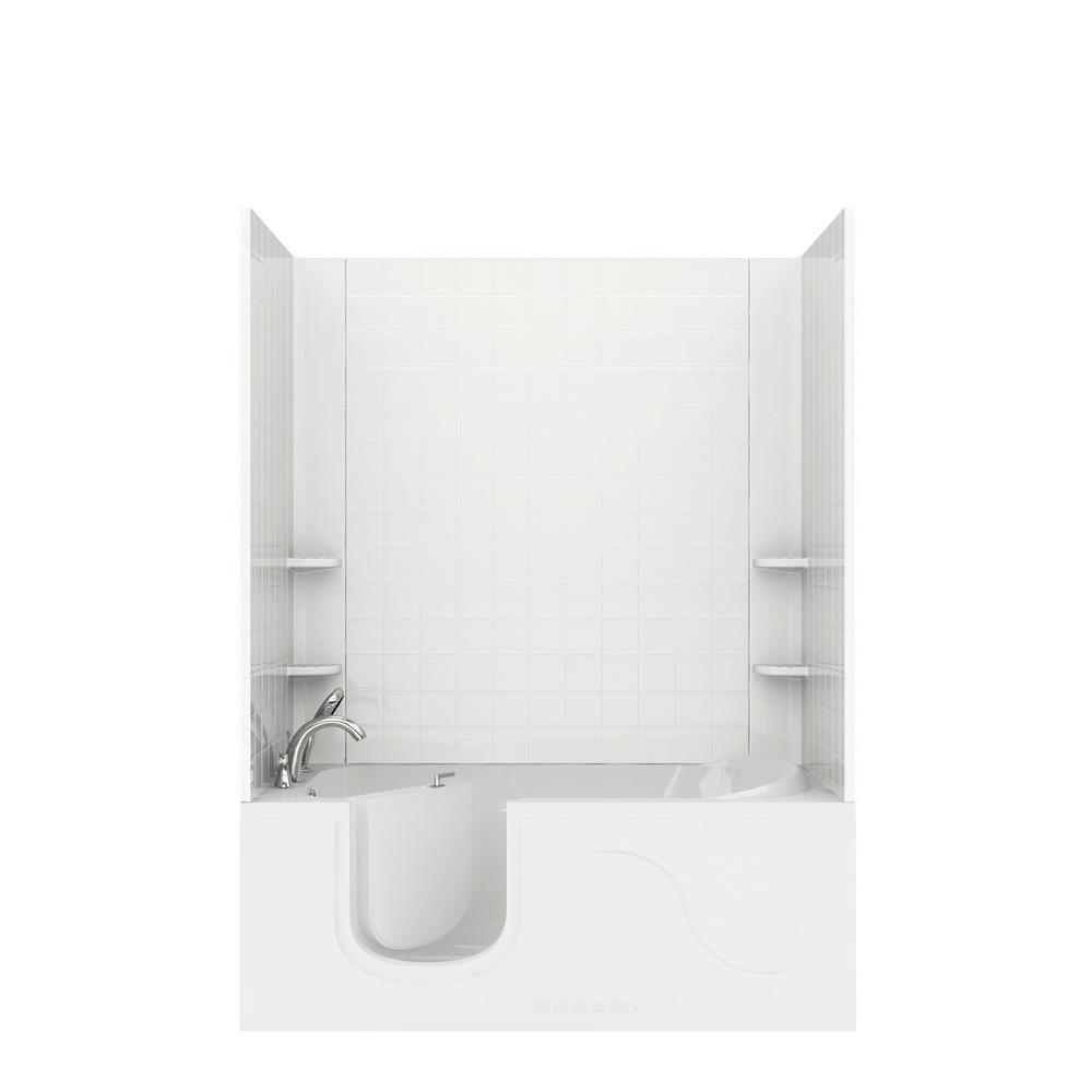 Universal Tubs Bathtub Tile Adhesive Wall Bathtubs