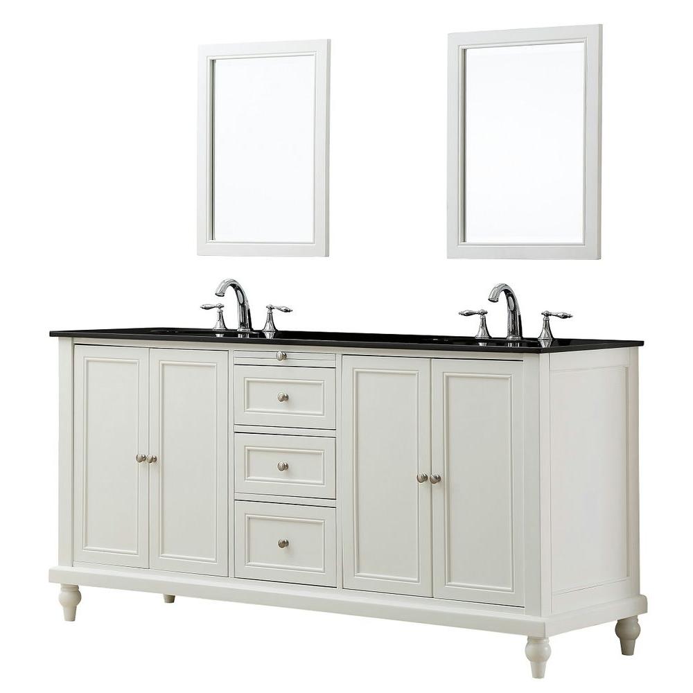 Direct Vanity Sink Double Vanity Granite Top Mirrors 886