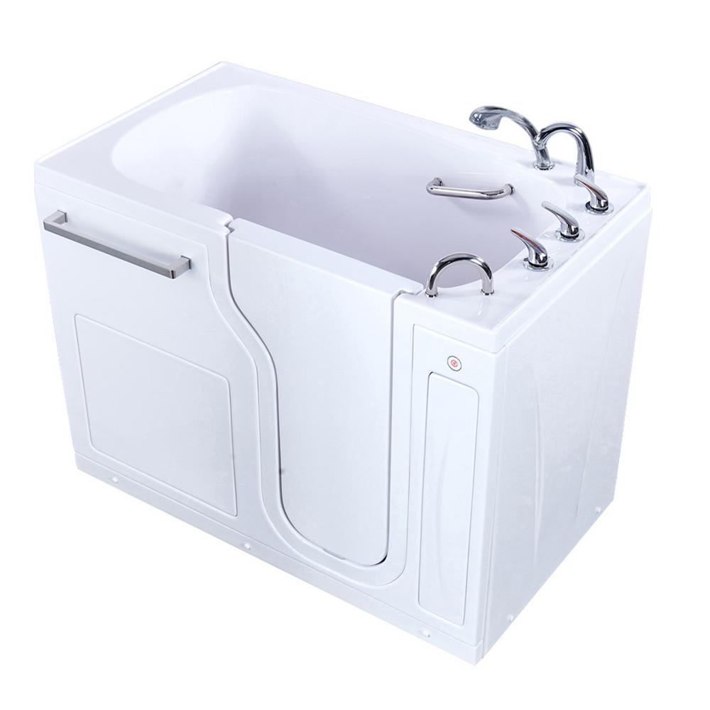 Amluxx Bathtub Right Door Heated Faucet Drain Bathtubs