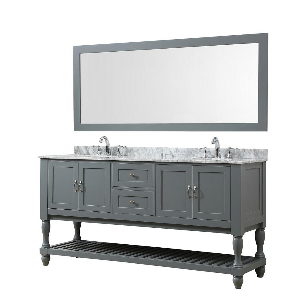 Direct Vanity Sink Bath Vanity Marble Top Basin Mirror Bathroom Vanities