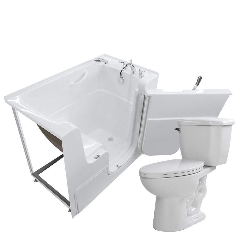 Universal Tubs Heated Wheelchair Bathtub Toilet Bathtubs