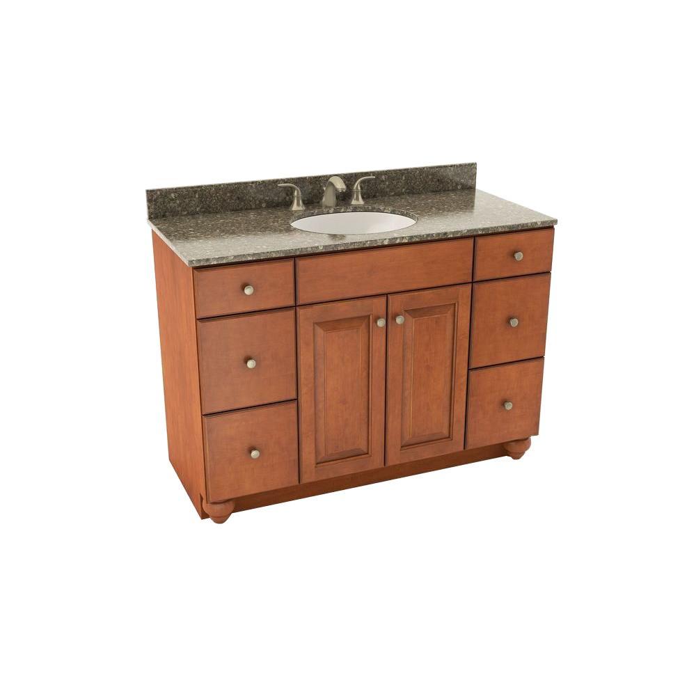 American Woodmark Vanity Oval Sink Bathroom Vanities
