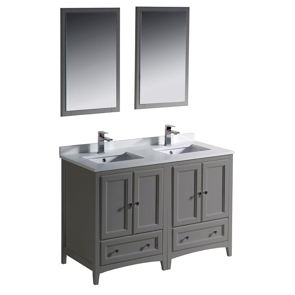 Fresca Bathroom Double Vanity Basin Mirrors Bathroom Vanities