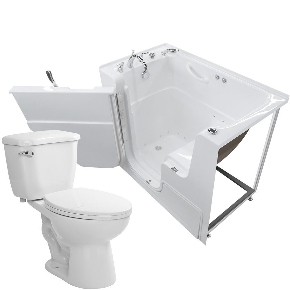 Universal Tubs Heated Wheelchair Tub Toilet Bathtubs