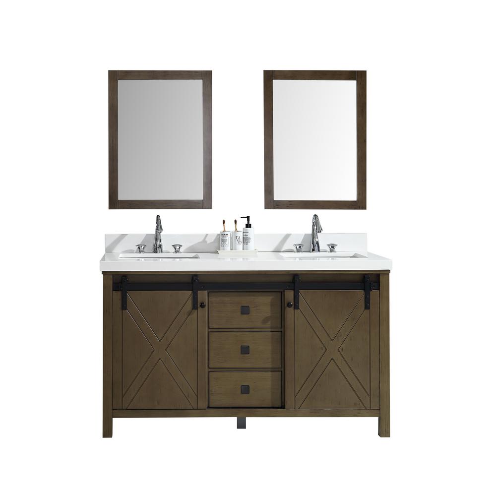 Lexora Double Bath Vanity Sink Mirrors Bathroom Vanities