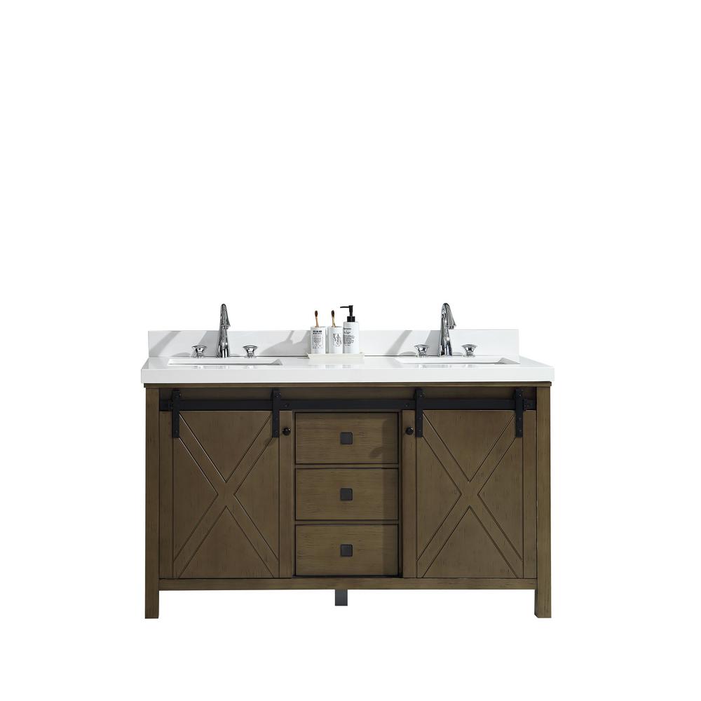 Lexora Double Vanity Sink Bathroom Furniture Sets