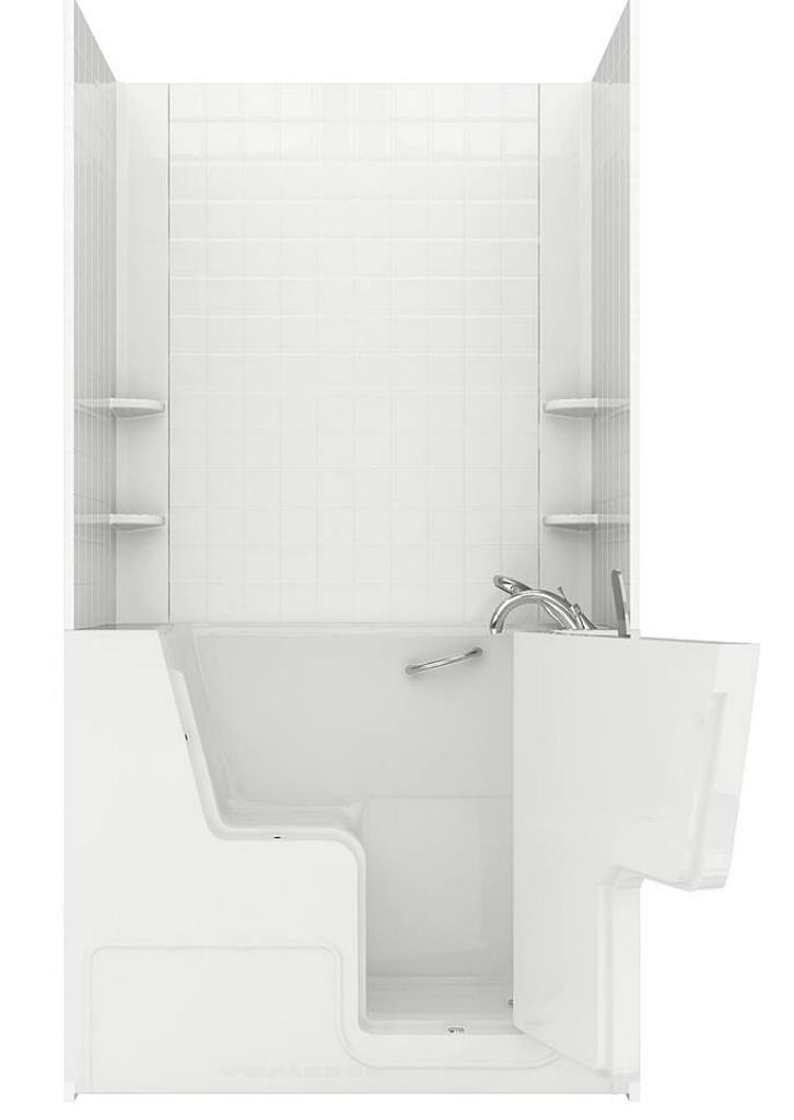 Universal Tubs Wheelchair Acces Bathtub Tile Adhesive Wall 33