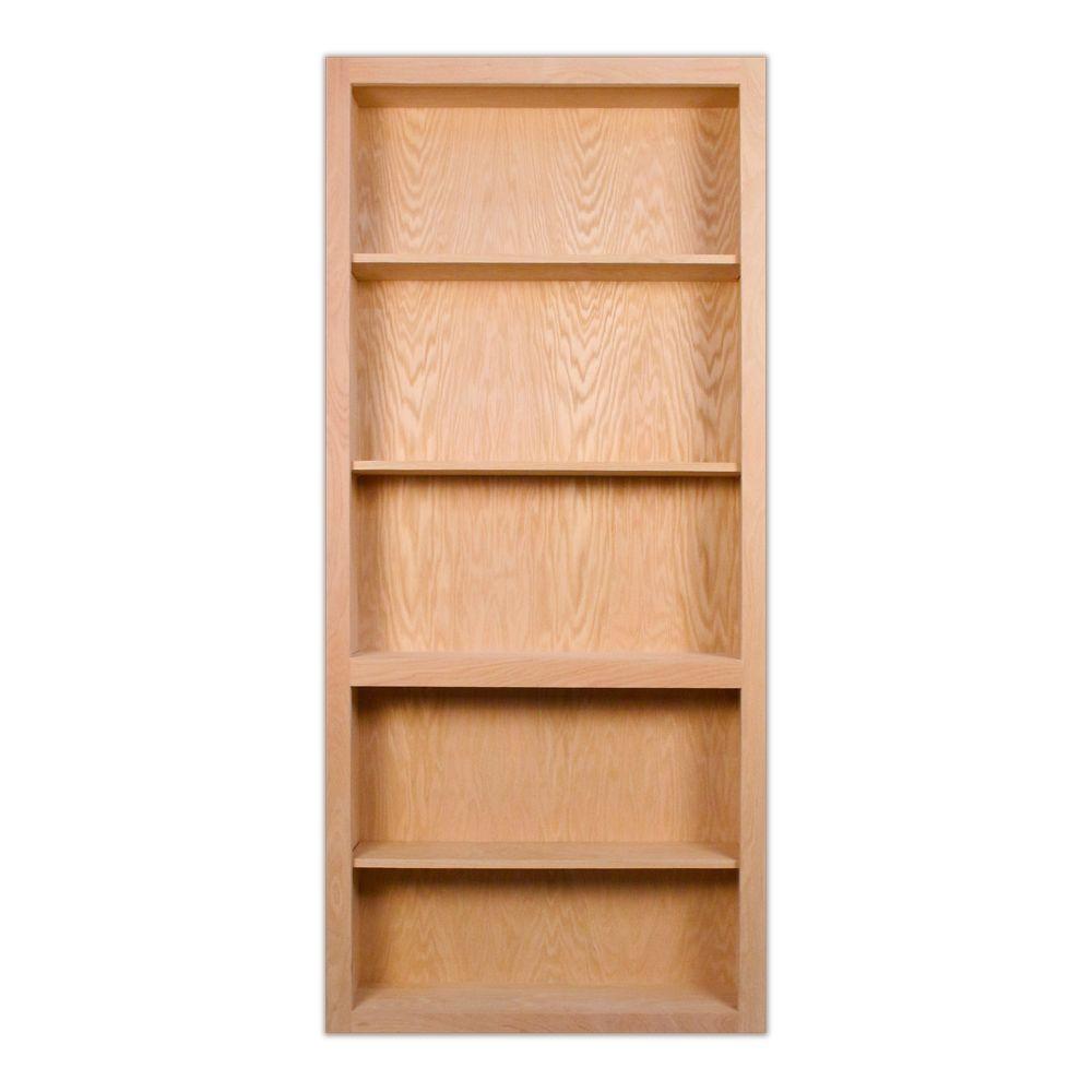 Oak Wood Bookcase Product Photo