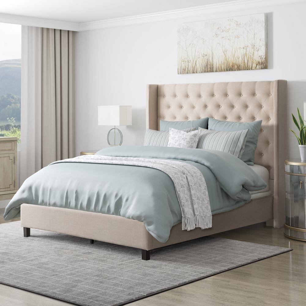 Corliving Bed Win Ivory 904