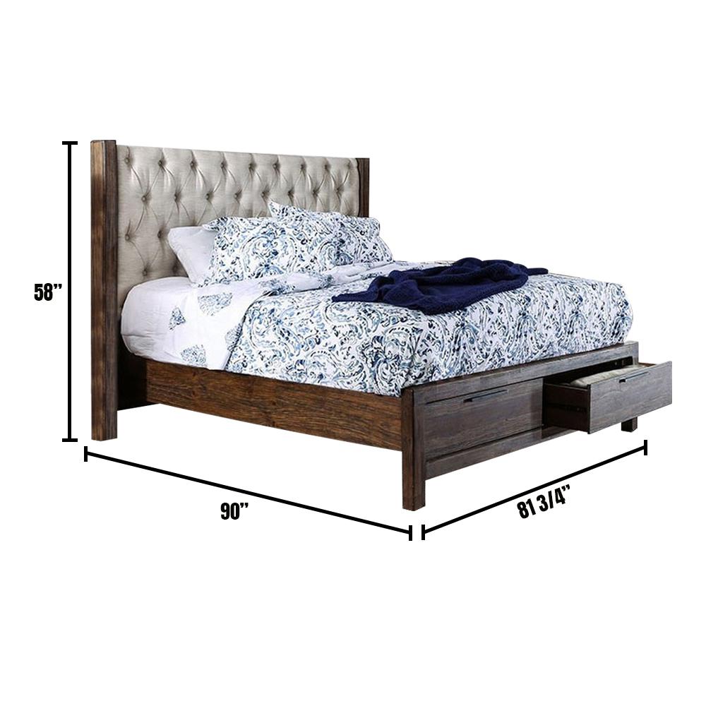 Williams Drawer Panel Headboard Bed Ton Bedroom Furniture