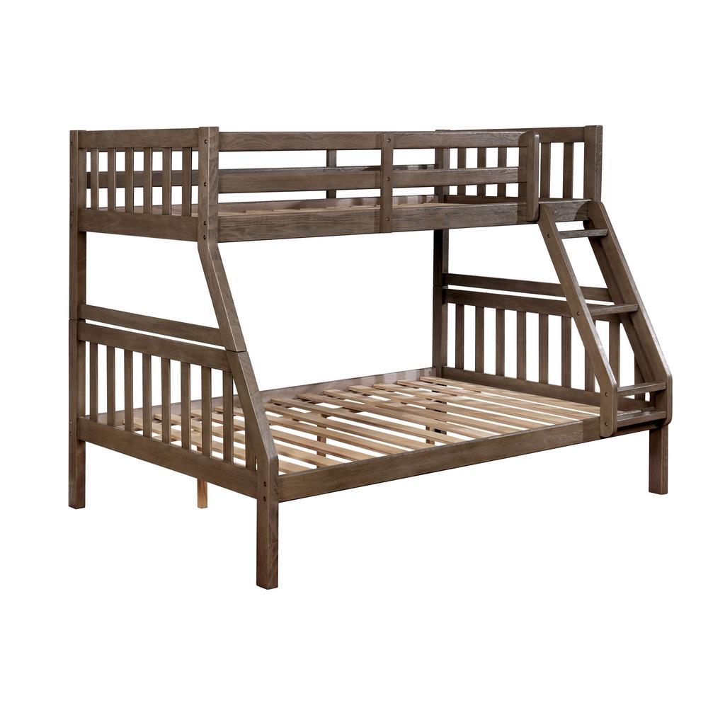 Furniture Of America Bunk Bed Twin Trundle 672