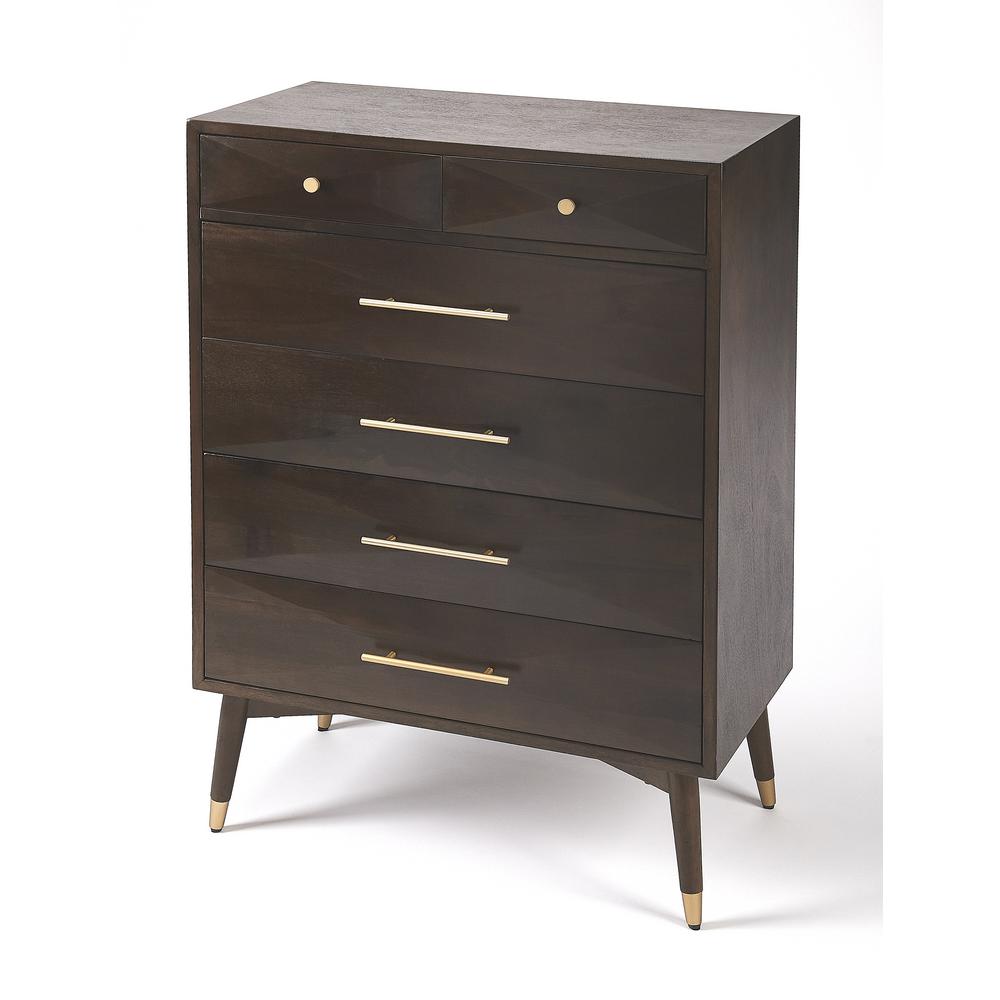 Butler Specialty Coffee Drawer Chest Drawer Black Bedroom Furniture