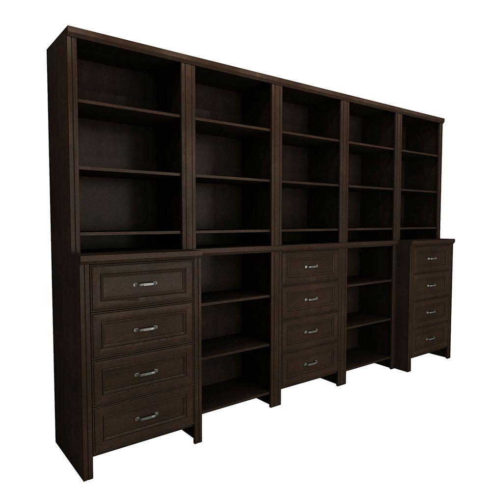 Closetmaid Room Closet System Kit Brown Armoires Wardrobes