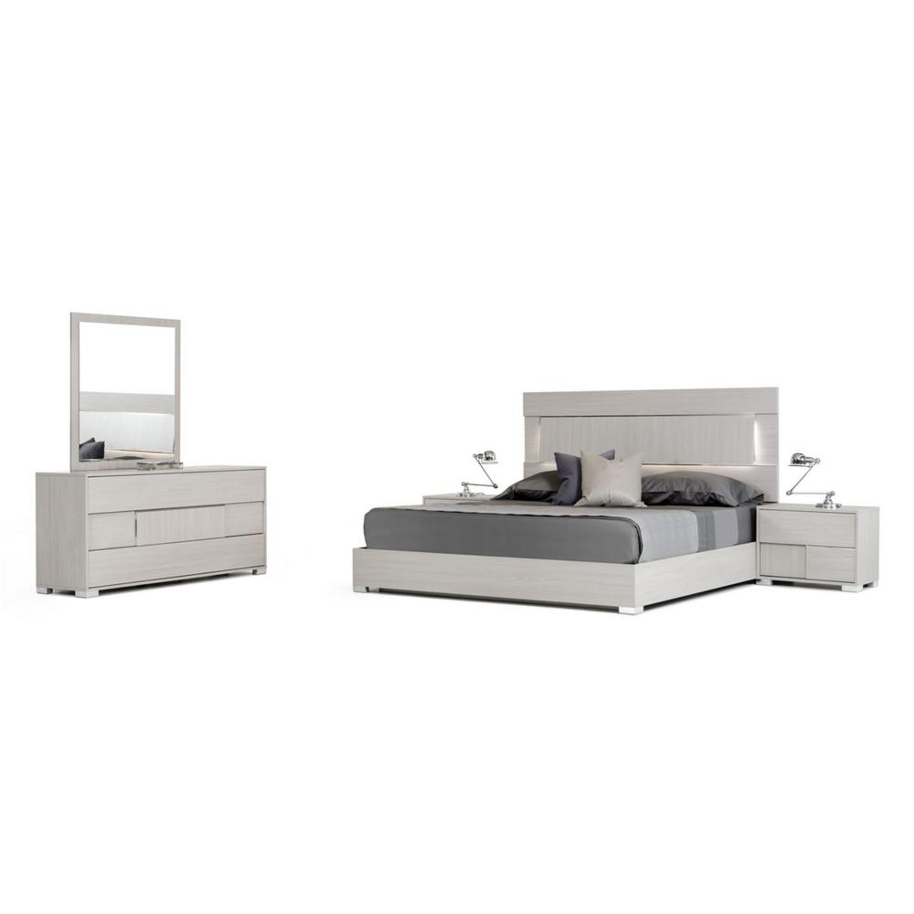 Homeroots Queen Adult Platform Bed Beds Bed Frames