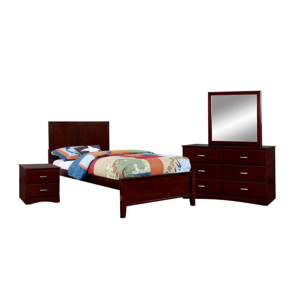 Williams Bed Set Cherry Red Bedroom Furniture
