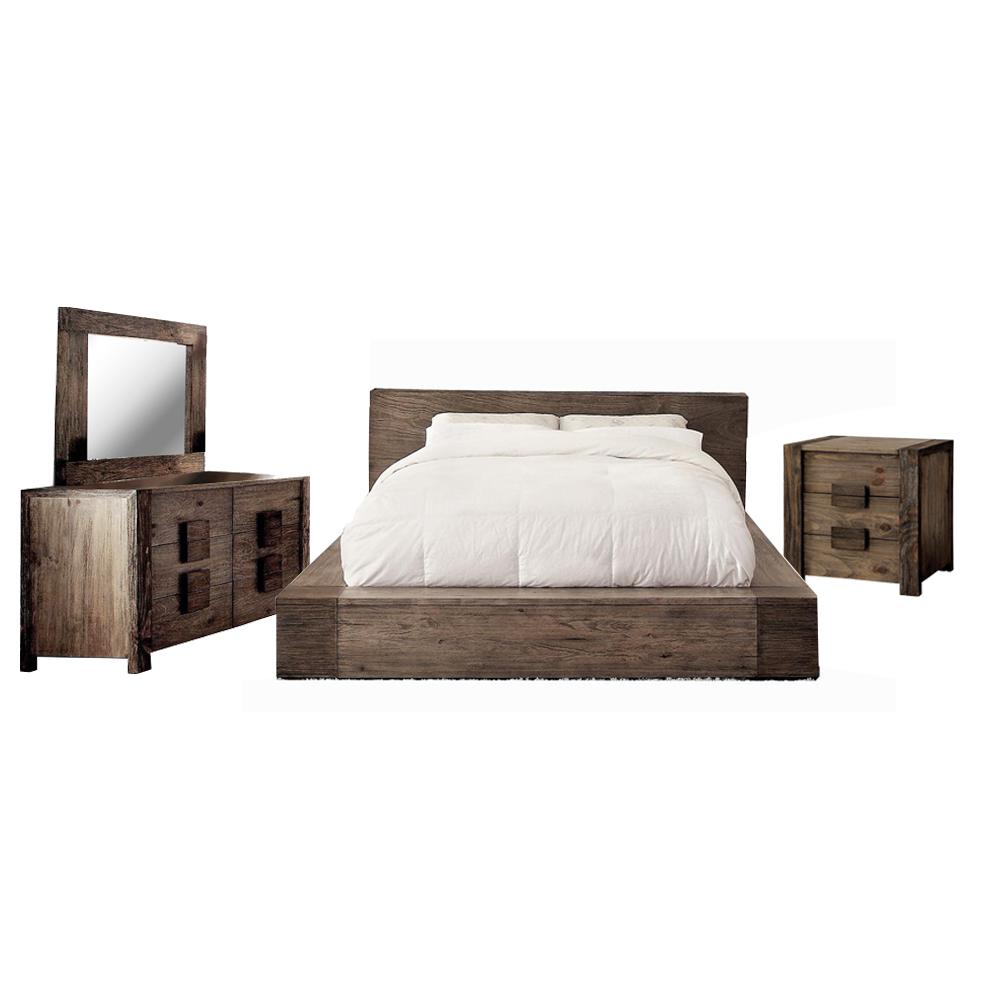 Williams Queen Bed Set Tone Bedroom Furniture