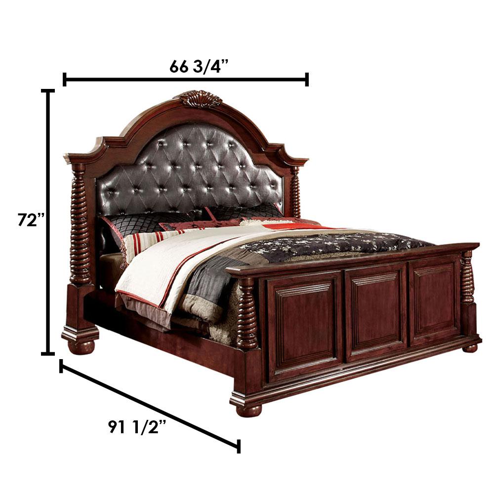 Williams Cherry Queen Panel Headboard Bed Bedroom Furniture