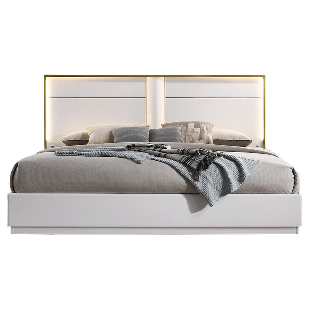 First Rate Furniture Bed Gold 541