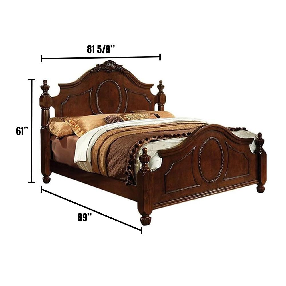 Williams Panel Headboard Bed Traditional Bedroom Furniture