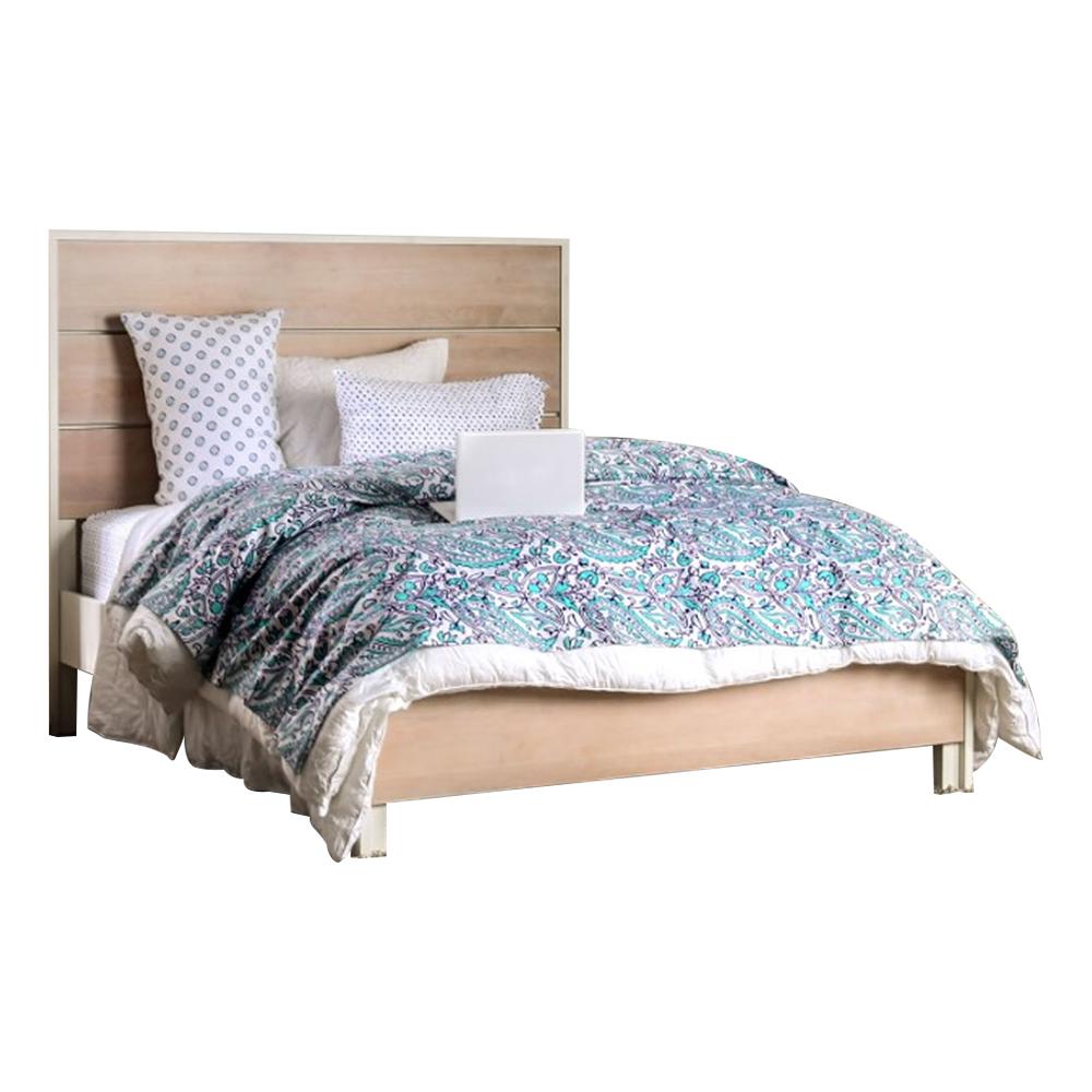 Williams Bed Platform Bed Ivory Bedroom Furniture
