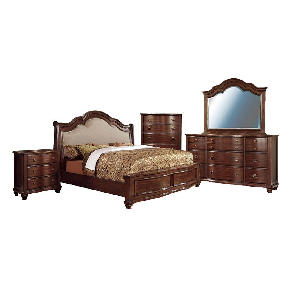 Williams Queen Bed Set Chest Cherry