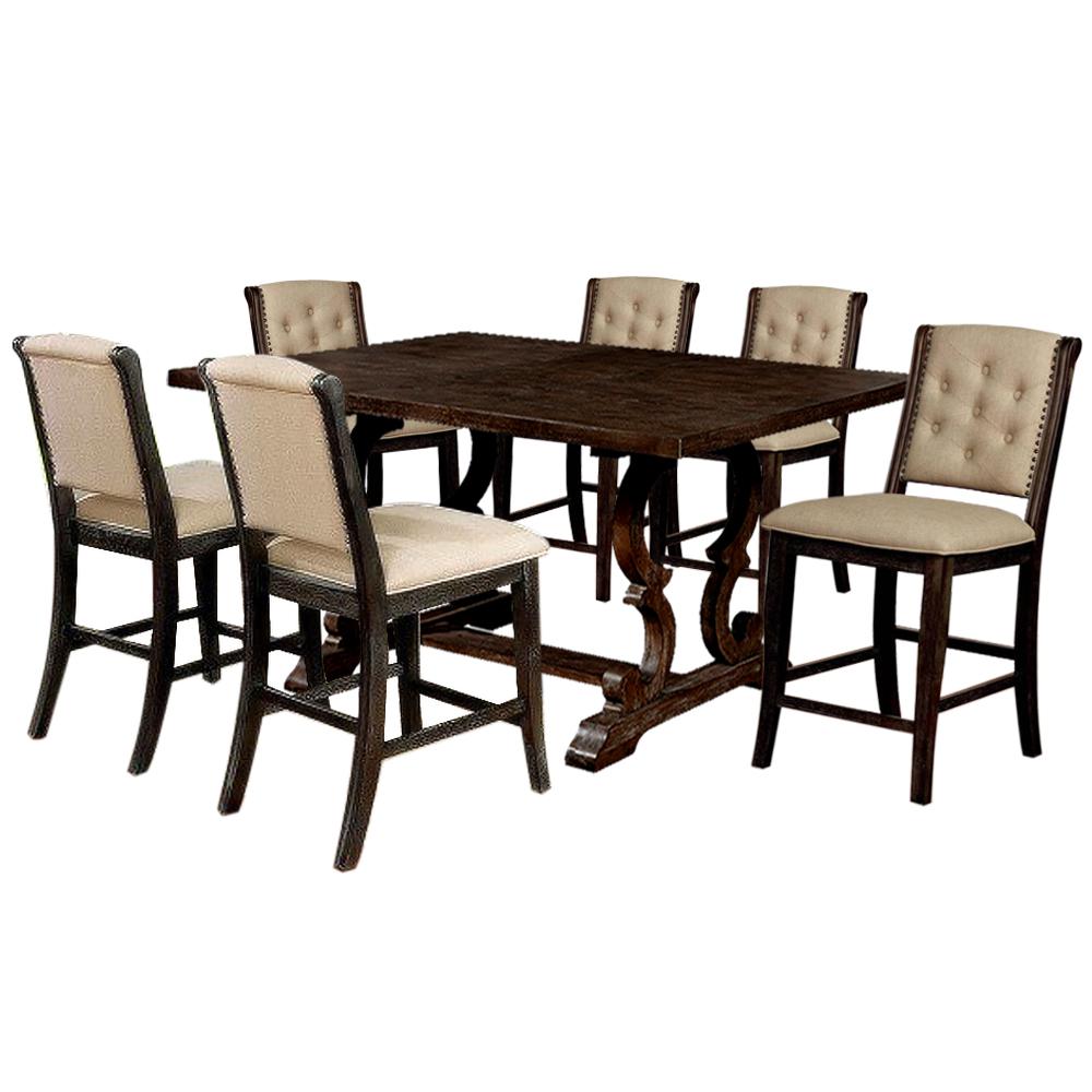 Williams Walnut Table Side Chairs Kitchen Dining