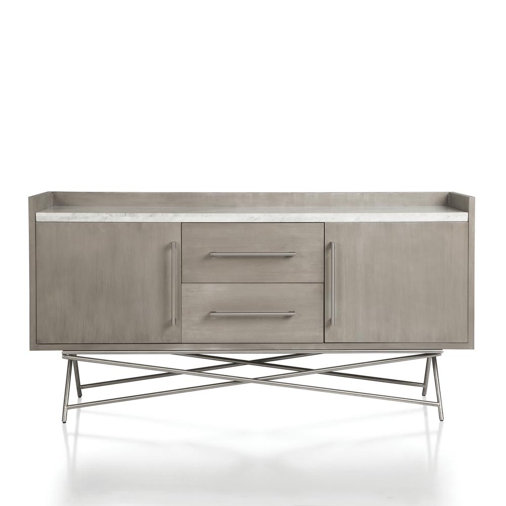 Modus Furniture Sideboard Marble Top 214