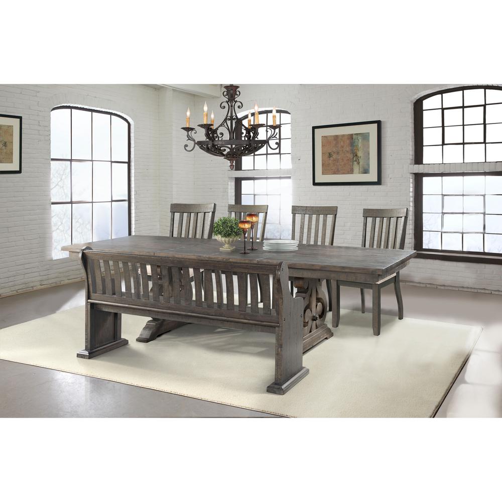 Picket Settable Side Chair Pew Bench Ash Kitchen Dining Furniture Sets