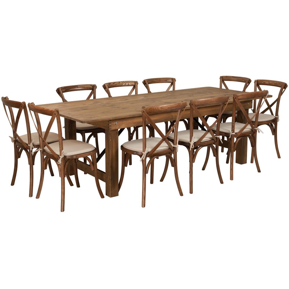 Carnegy Avenue Farm Table Set Kitchen Dining Room Tables