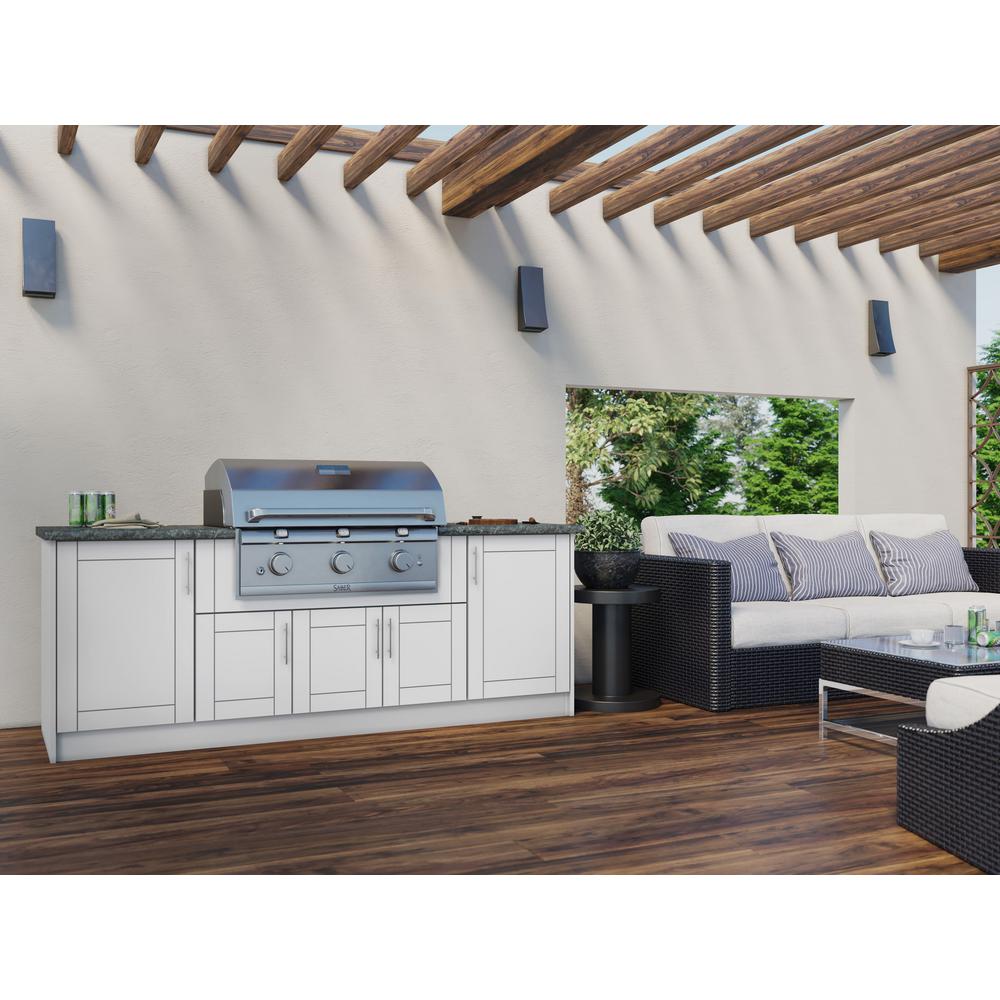 Weatherstrong Outdoor Kitchen Cabinet Set 377