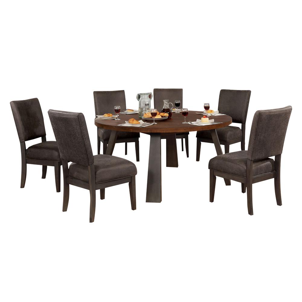 Williams Expresso Table Set Brown Kitchen Dining