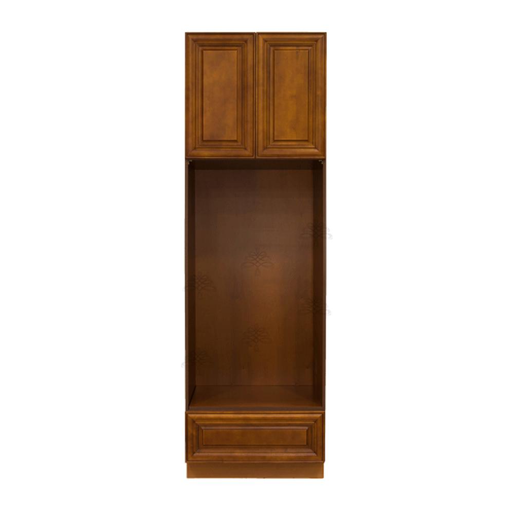 Lifeart Cabinetry Double Cabinet Chestnut Brown 546