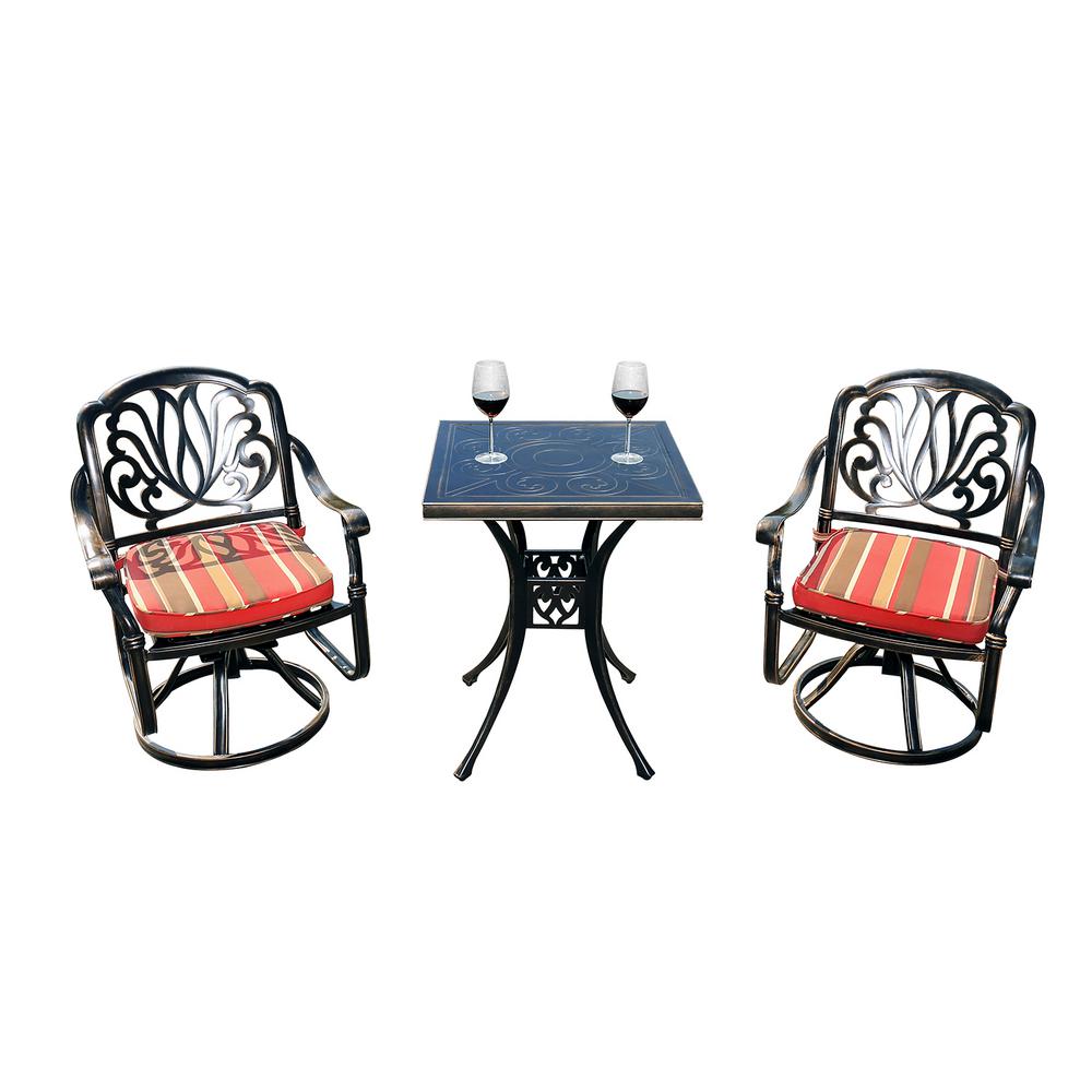 Direct Wicker Outdoor Set Swivel Chair Dining