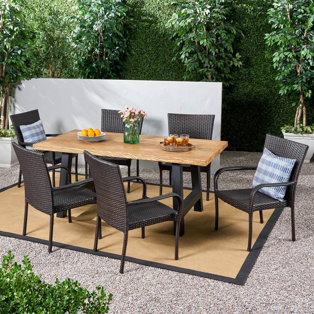 Noble House Rectangle Outdoor Set 459