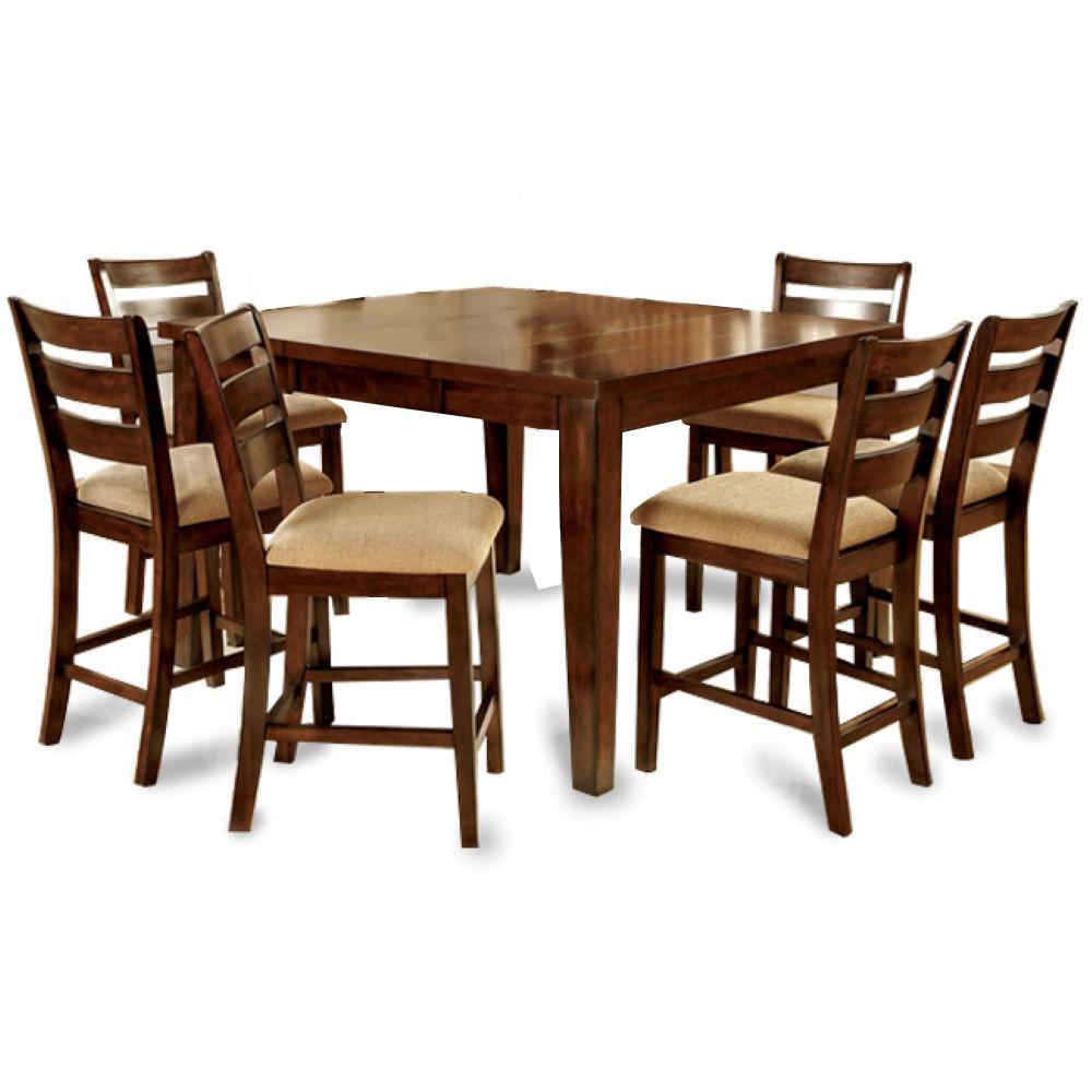 Williams Oak Counter Table Set Kitchen Dining Furniture Sets