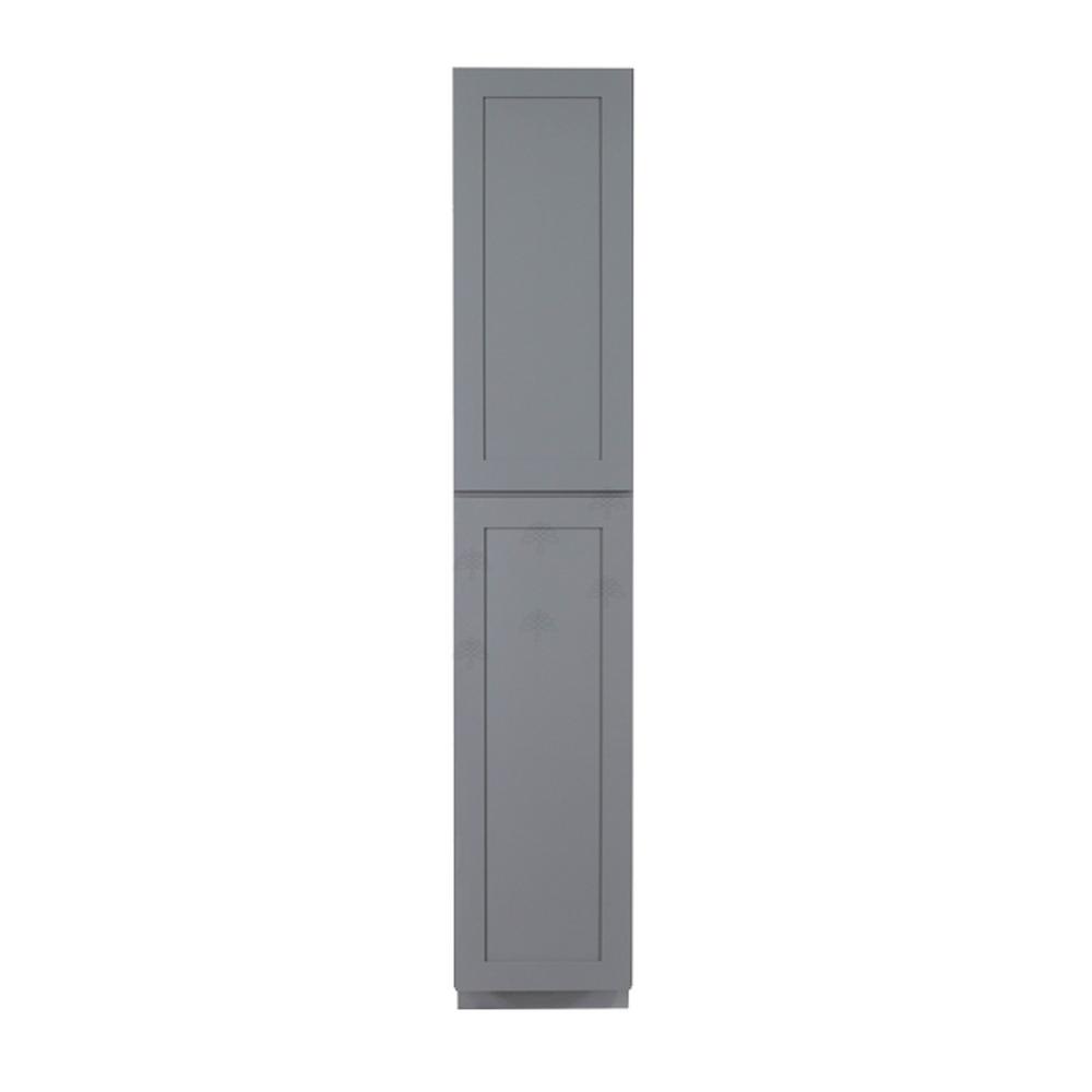 Lifeart Cabinetry Tall Pantry Door Gray 707
