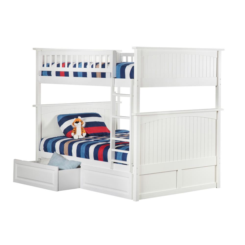 Atlantic Furniture Bunk Bed Panel Bed Drawers 132