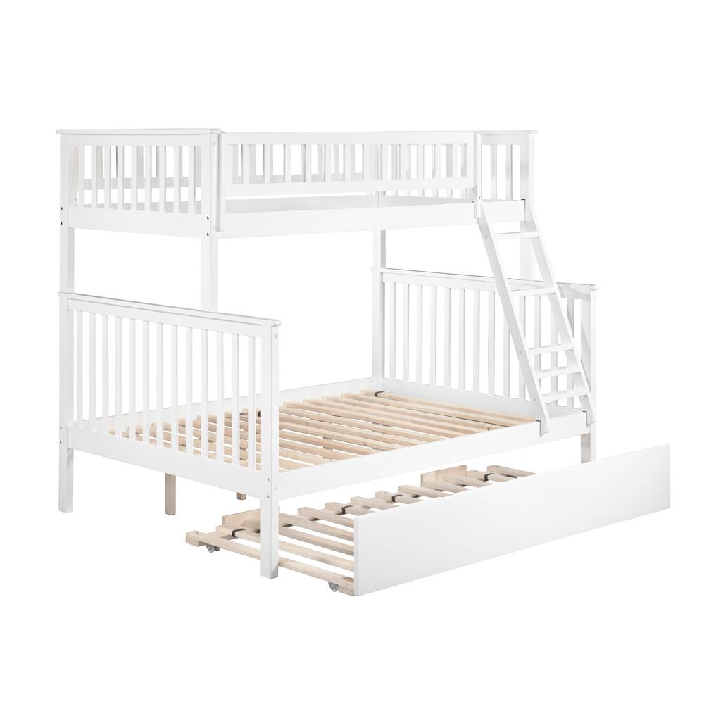 Atlantic Furniture Twin Bunk Bed Twin Trundle Bed Beds Bed Frames