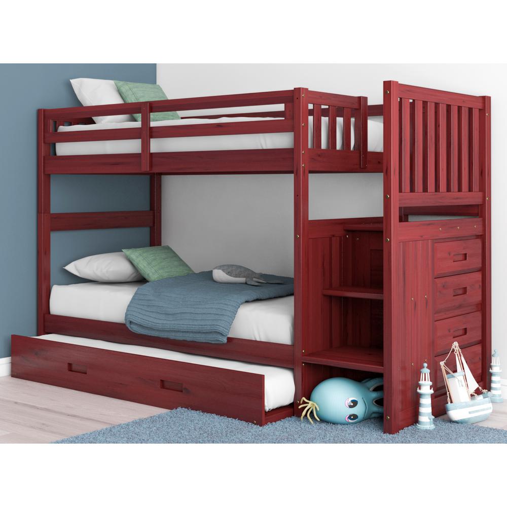 American Furniture Classics Twin Pine Bunkbed Drawer Chest Twin Trundle Beds Bed Frames