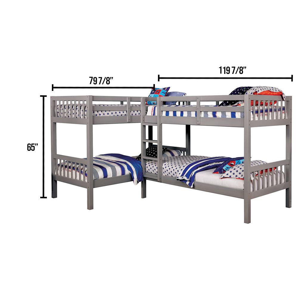 Williams Twin Platform Bed Trundle Transitional Bedroom Furniture