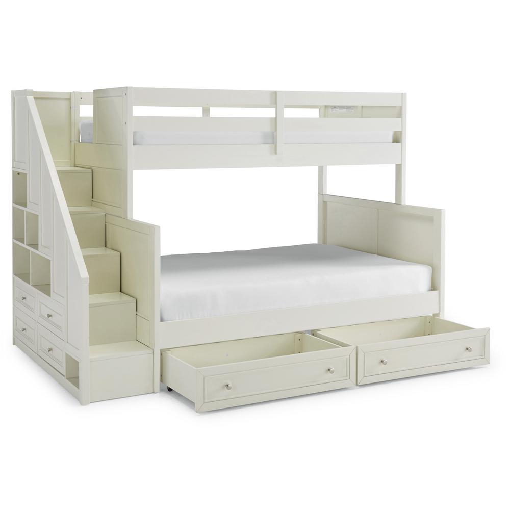 Homestyles Twin Bunk Bed Lower Storagedrawers Beds Bed Frames