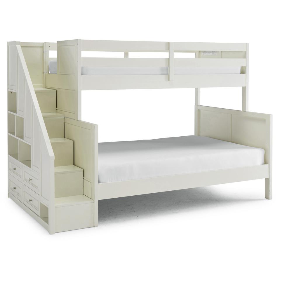 Homestyles Twin Bunk Bed Steps Beds Bed Frames