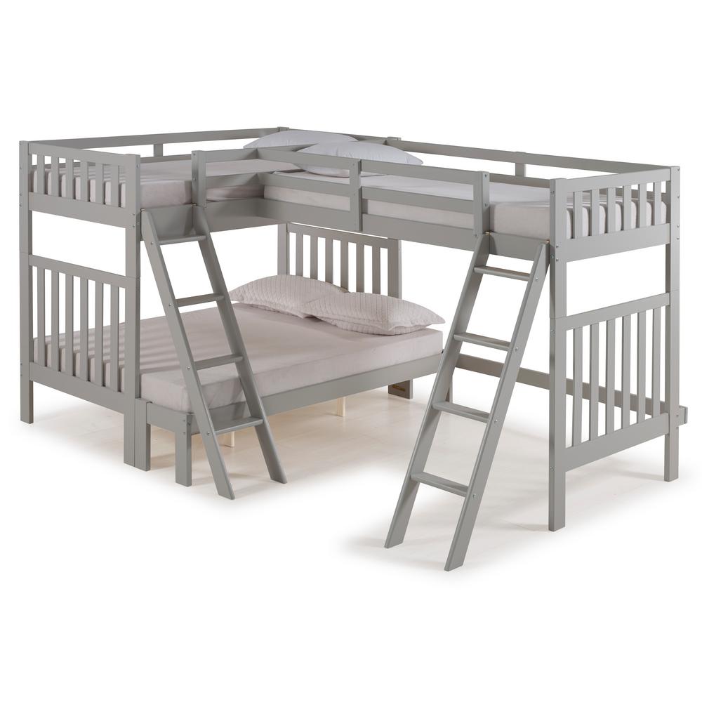 Alaterre Furniture Twin Bunk Bed Beds Bed Frames