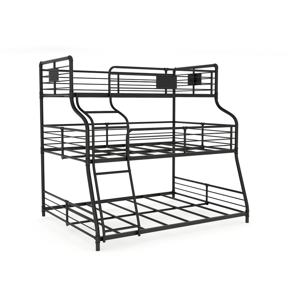 Furniture Of America Twin Queen Triple Bunk Bed Beds Bed Frames