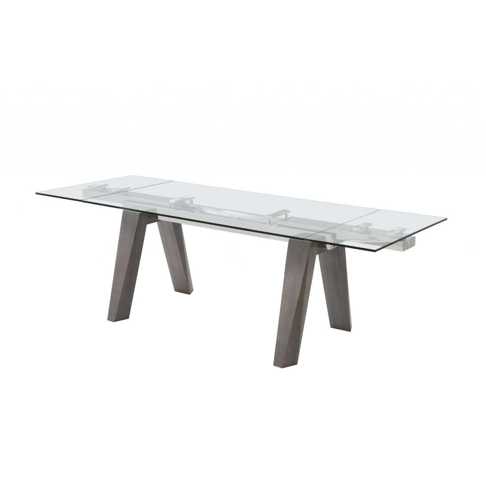Homeroots Steel Extendable Table Living Room Furniture