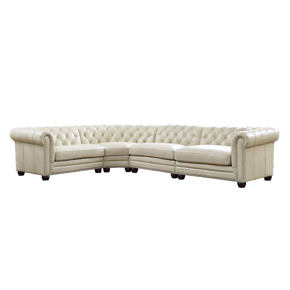 Hydeline Leather Seater Sectional Sofa